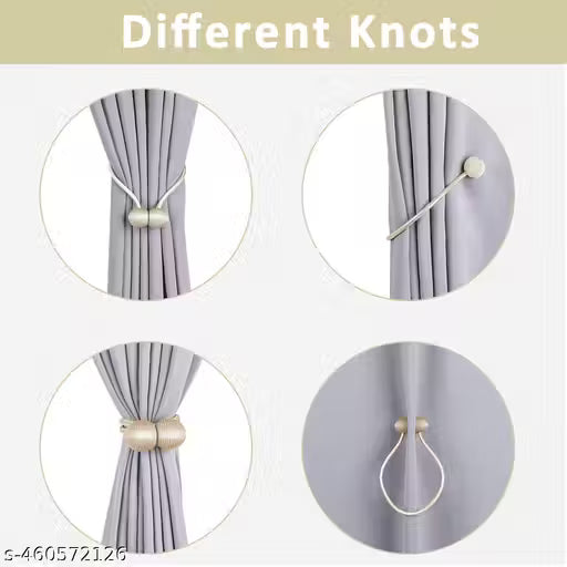2 PCS Magnetic Curtain Tiebacks