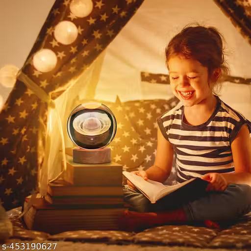Glass Lamp 3D Ball Astronomy Night Lamp