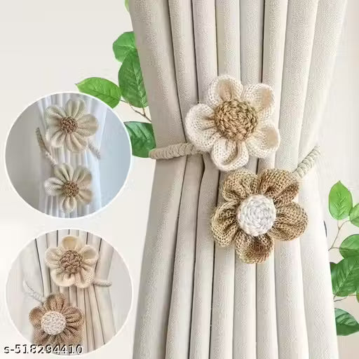 2pcs Hemp Rope Curtain Tiebacks