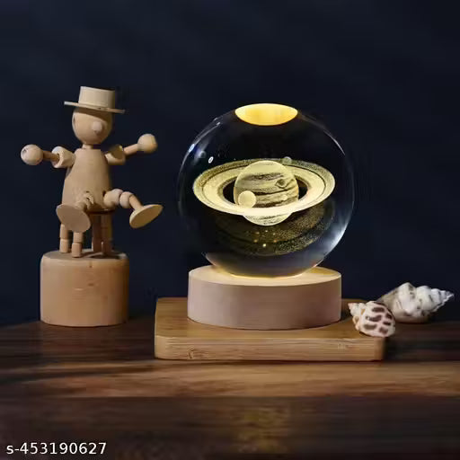 Glass Lamp 3D Ball Astronomy Night Lamp