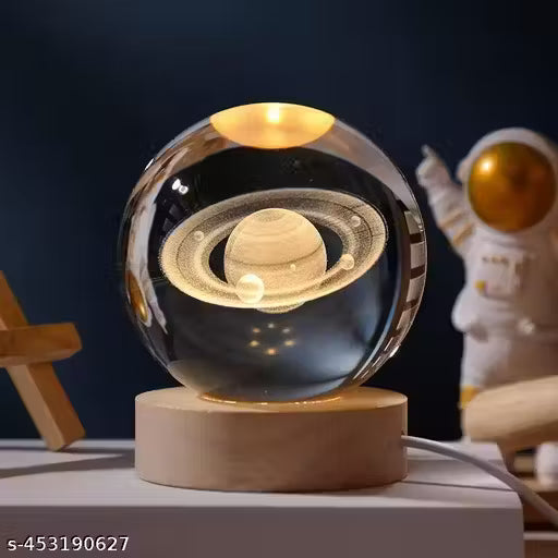 Glass Lamp 3D Ball Astronomy Night Lamp